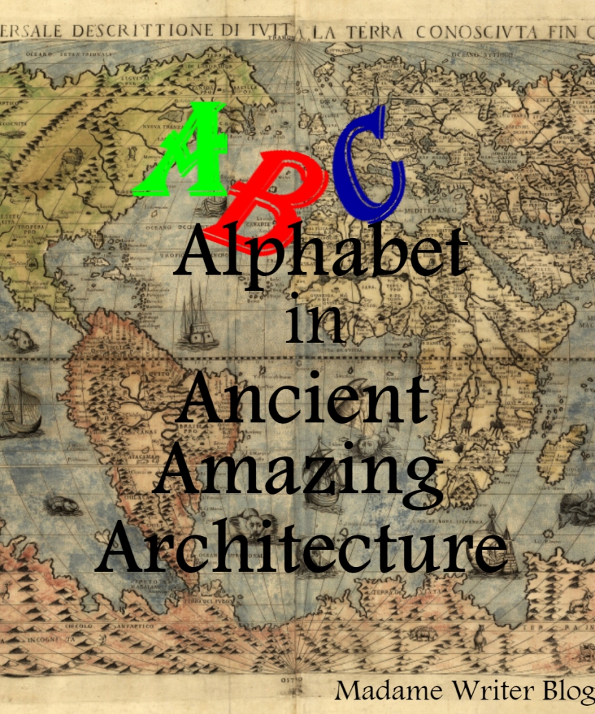 Alphabet in Ancient Amazing Architecture